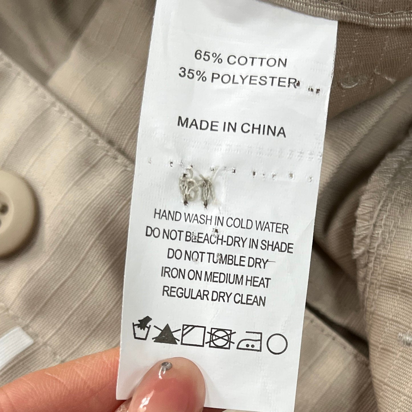 Khaki Cargo Shorts