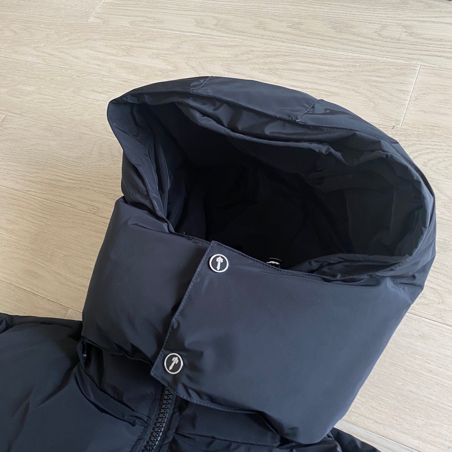 Oversized Irongate Puffer Jacket - Black