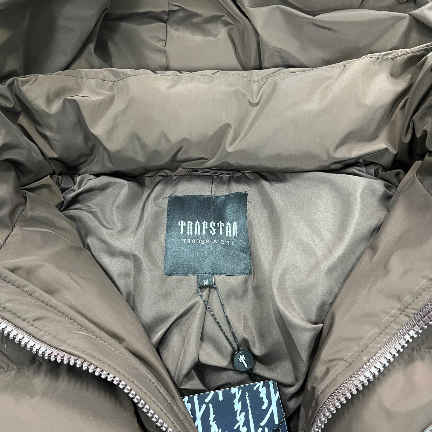 PUFFER JACKET-Brown