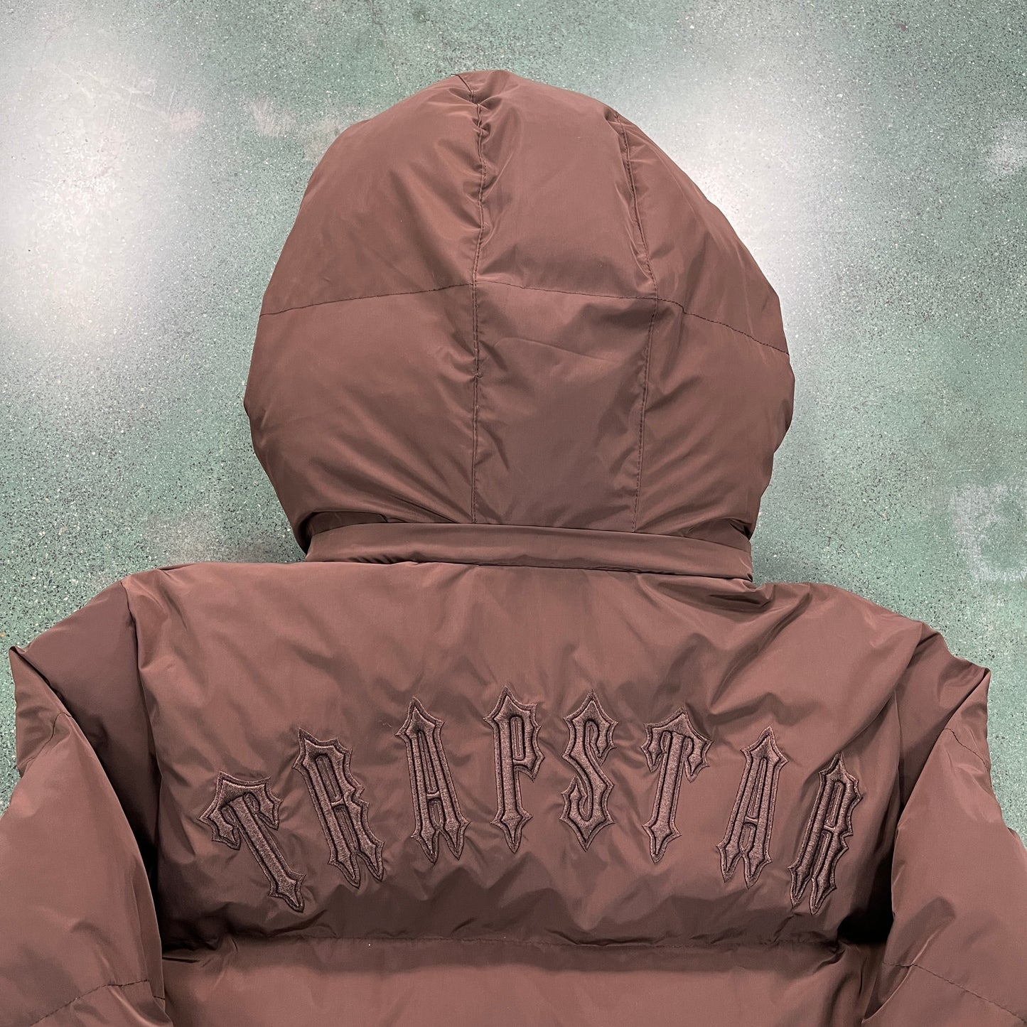 PUFFER JACKET-Brown