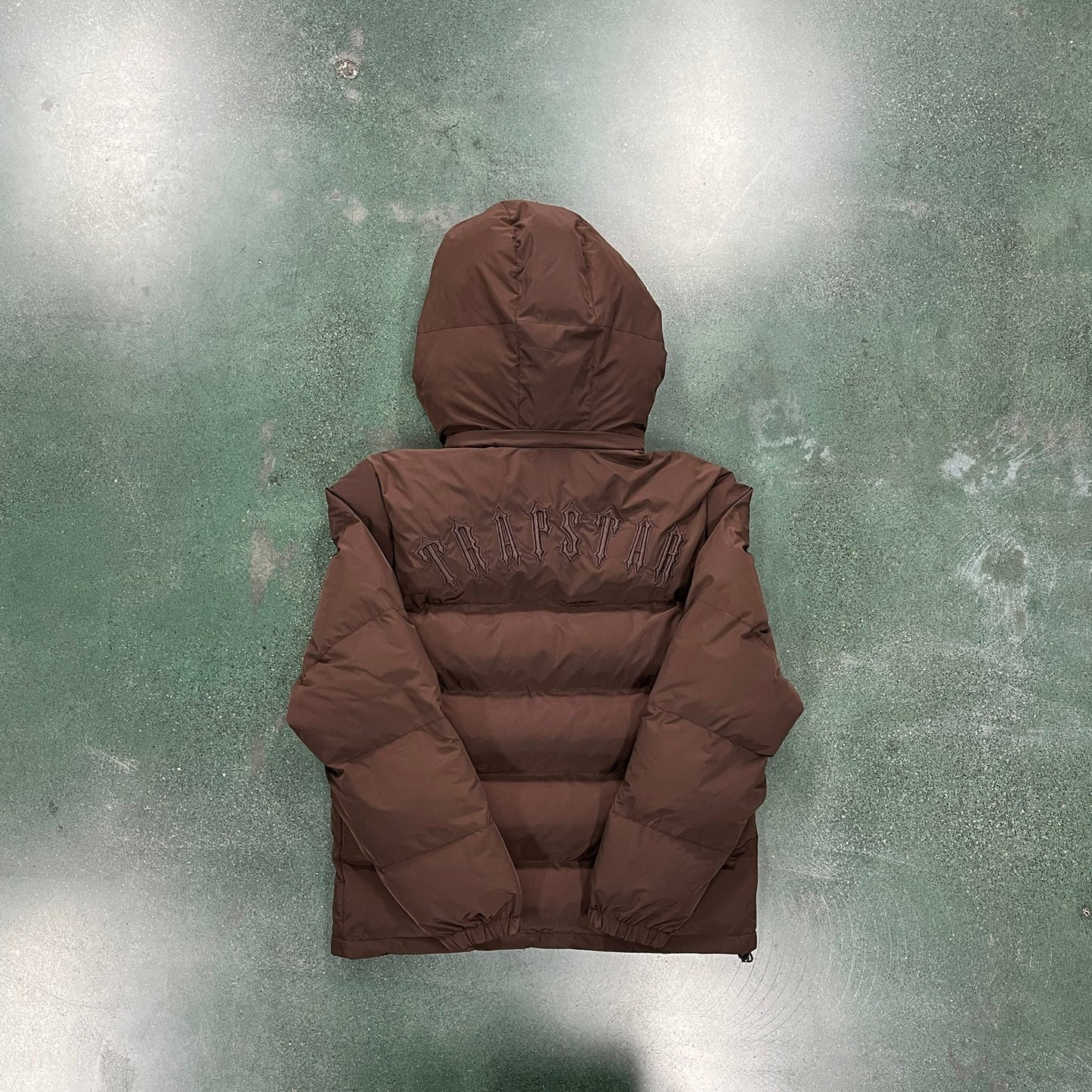 PUFFER JACKET-Brown