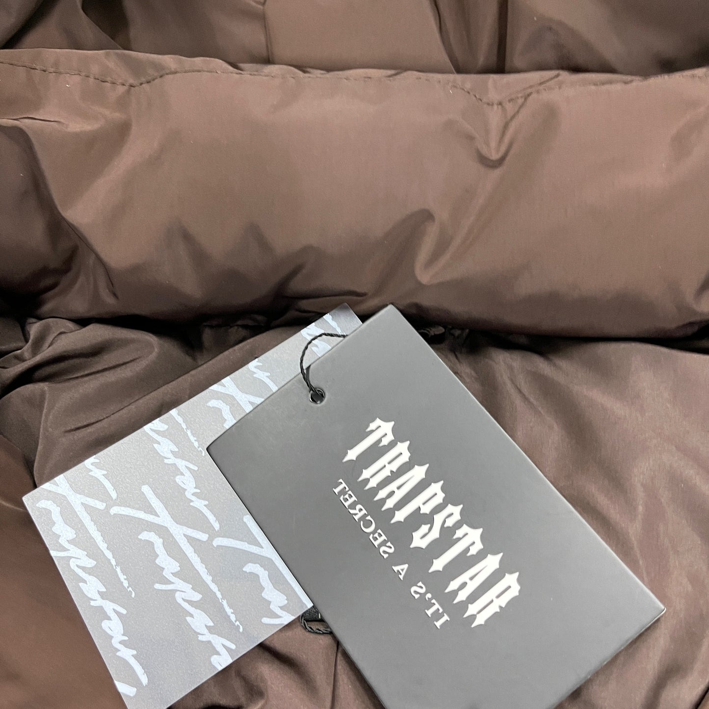 PUFFER JACKET-Brown