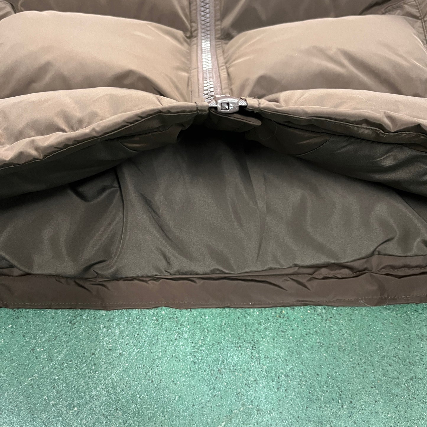 PUFFER JACKET-Brown