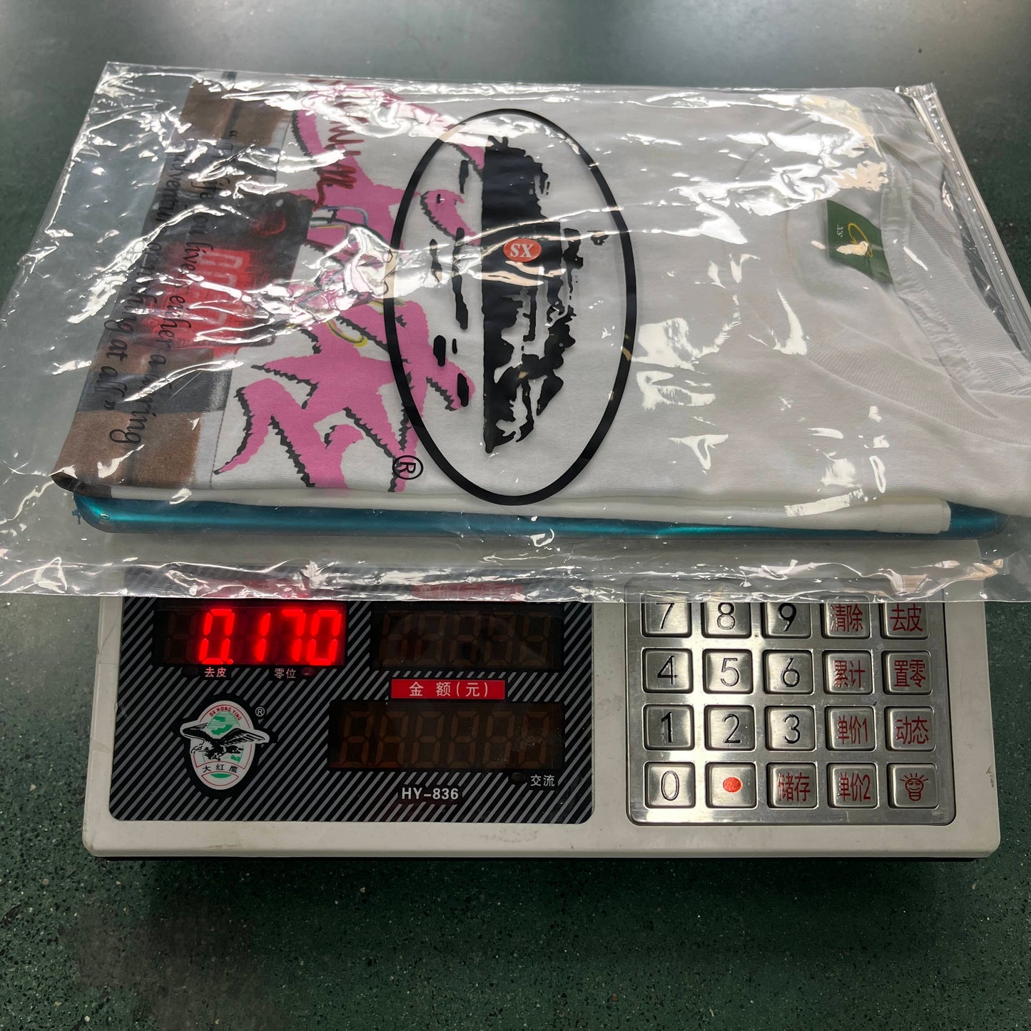 Pink and White T-shirt