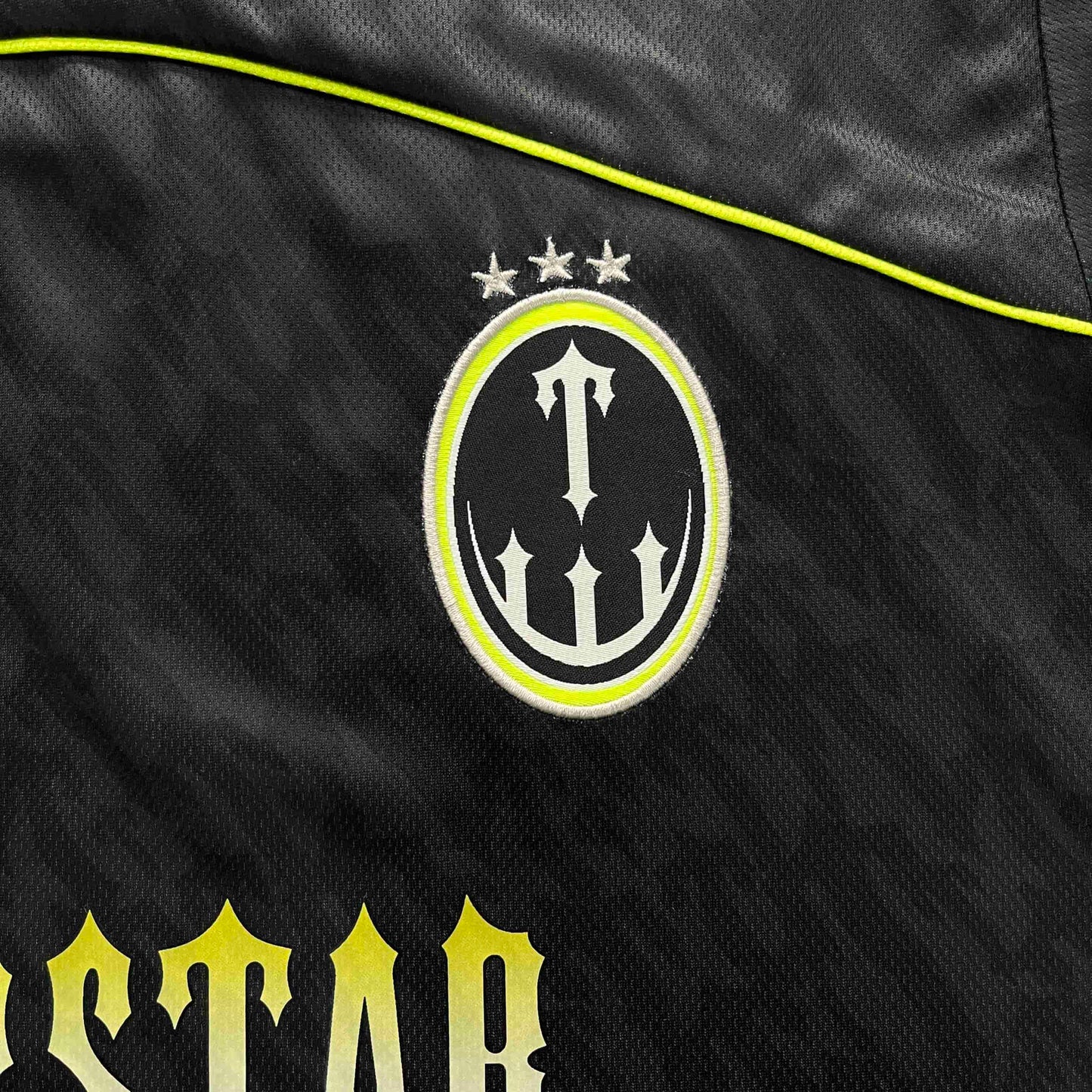 T football jersey-black