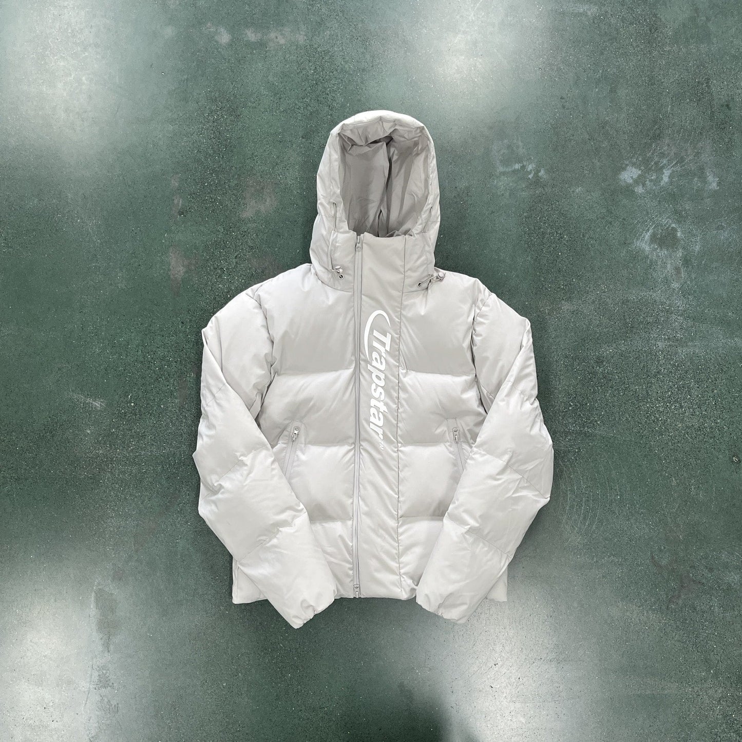 HYPERDRIVE TECHNICAL PUFFER JACKET - LIGHT GREY