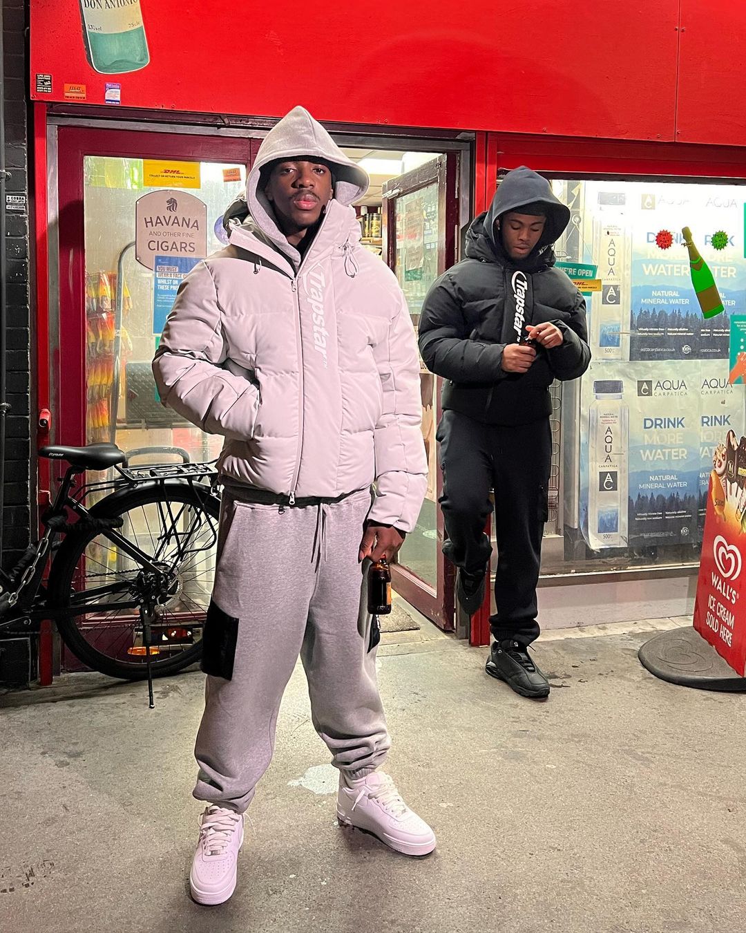 HYPERDRIVE TECHNICAL PUFFER JACKET - LIGHT GREY