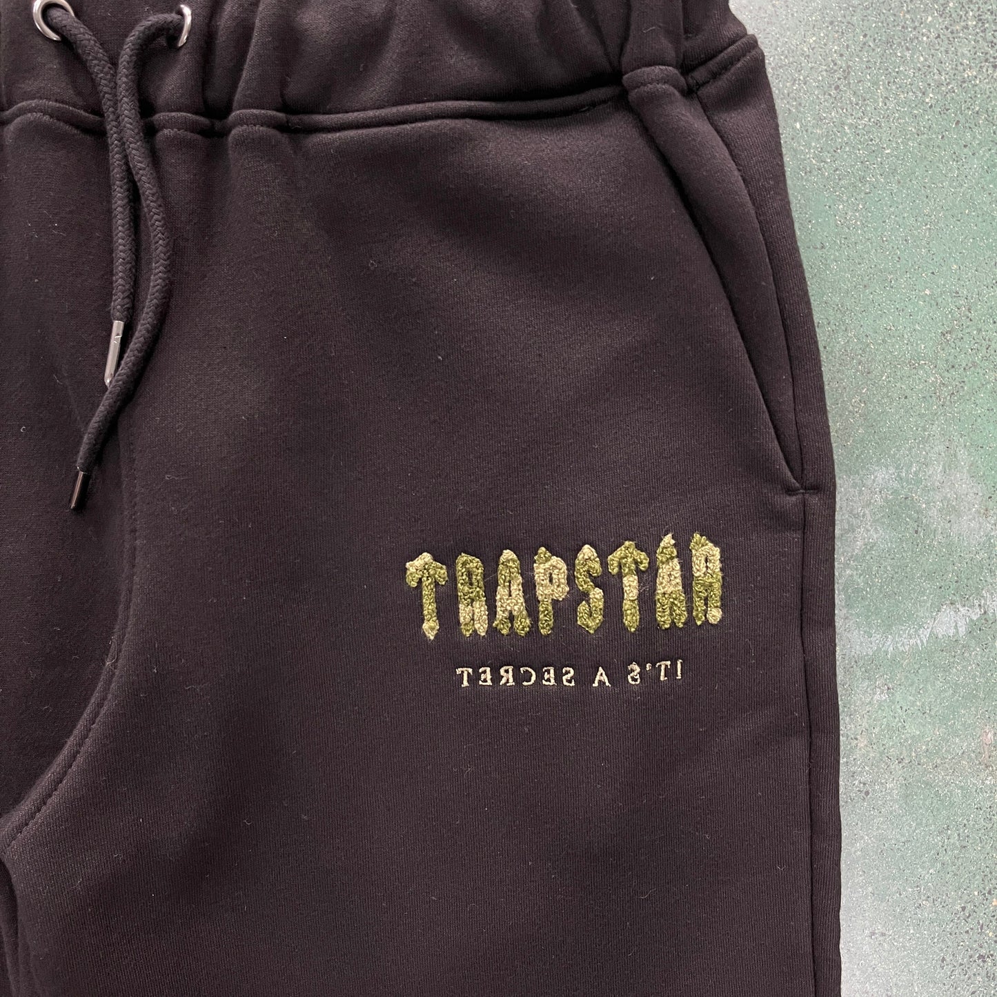 Decoding Chenille Sportswear - Army Green Embroidery