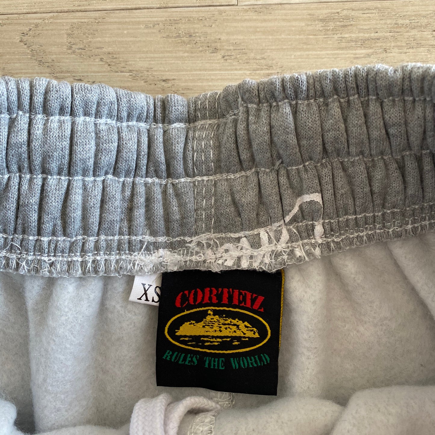 corteiz grey joggers