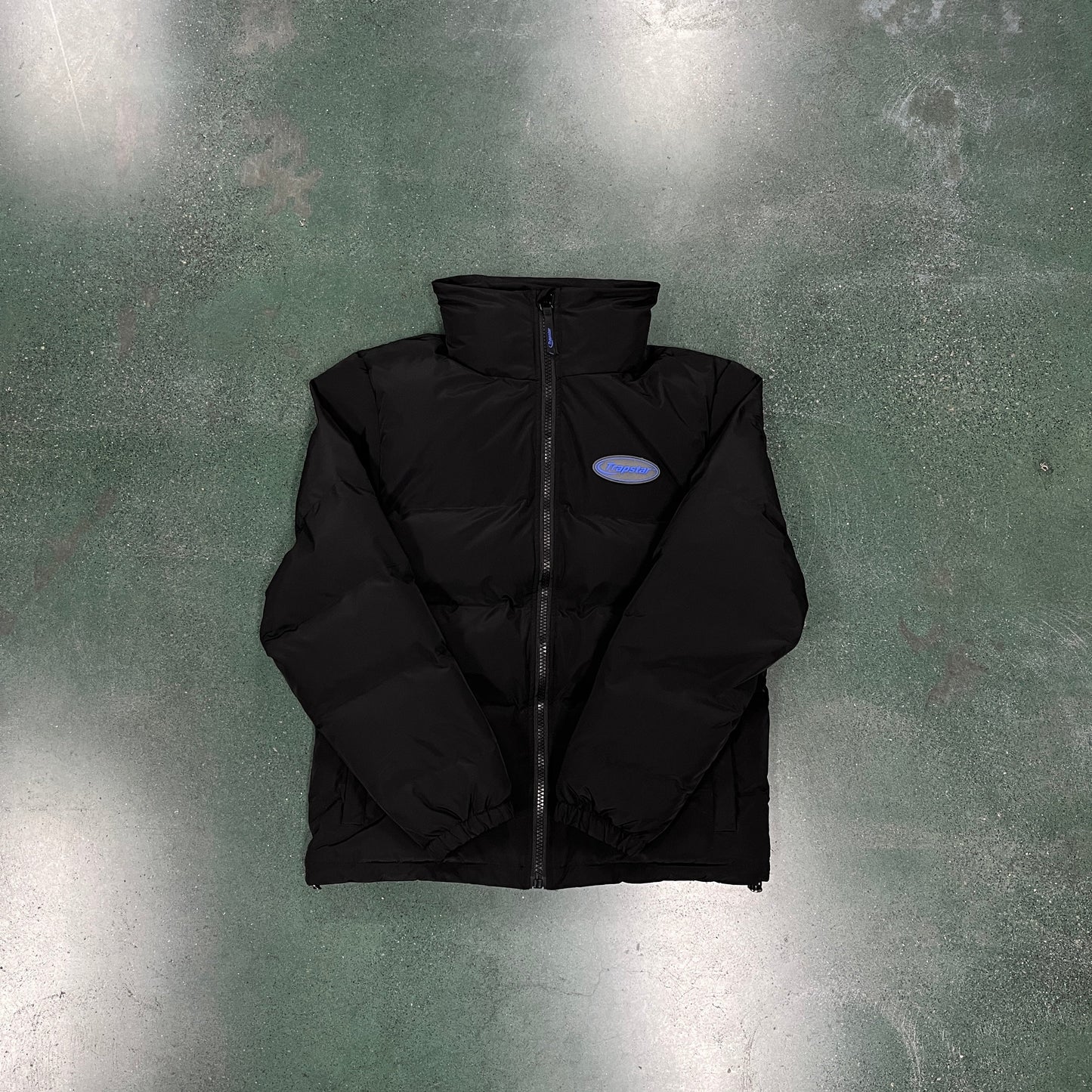 HYPERDRIVE PUFFER JACKET-blue black