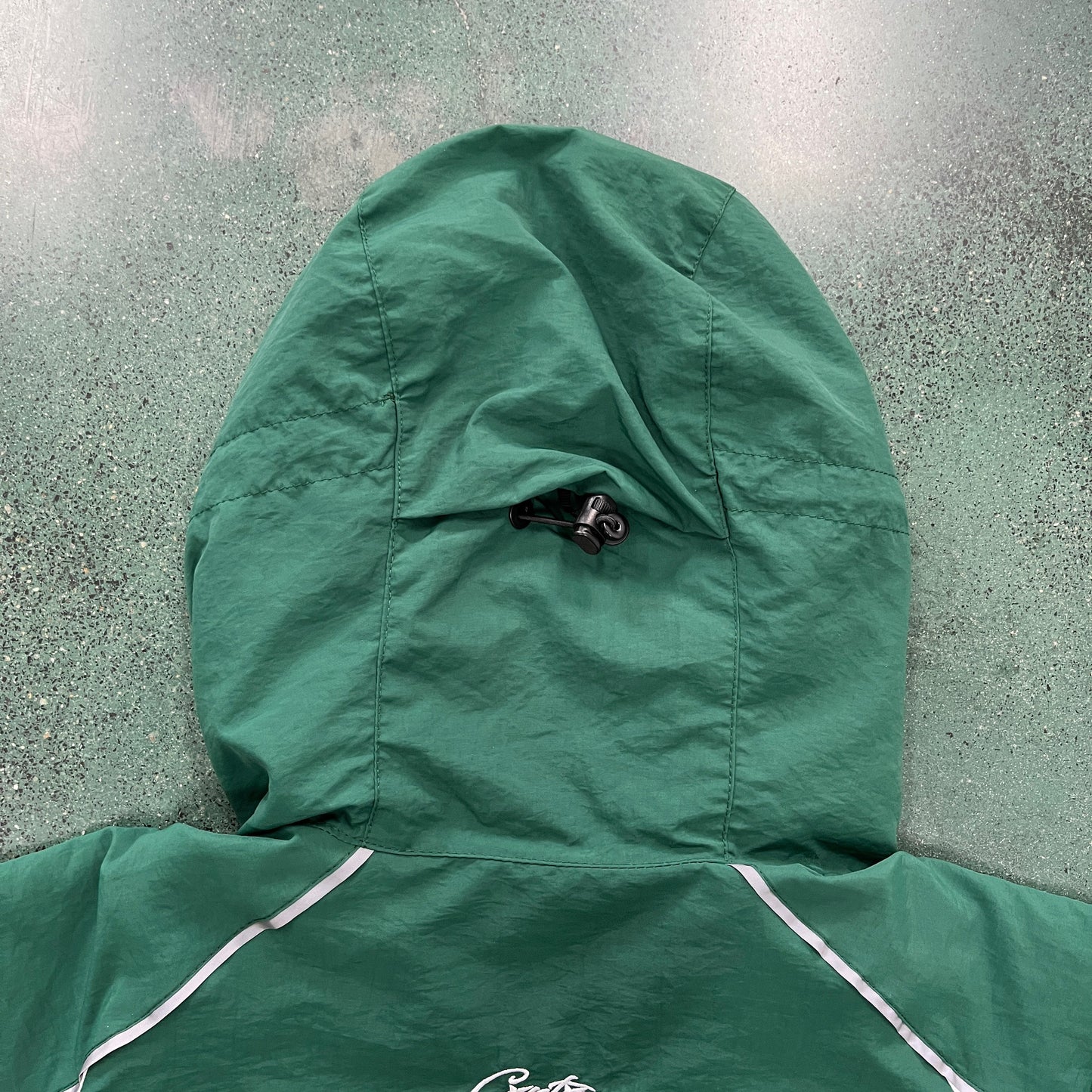 White and Green Jacket