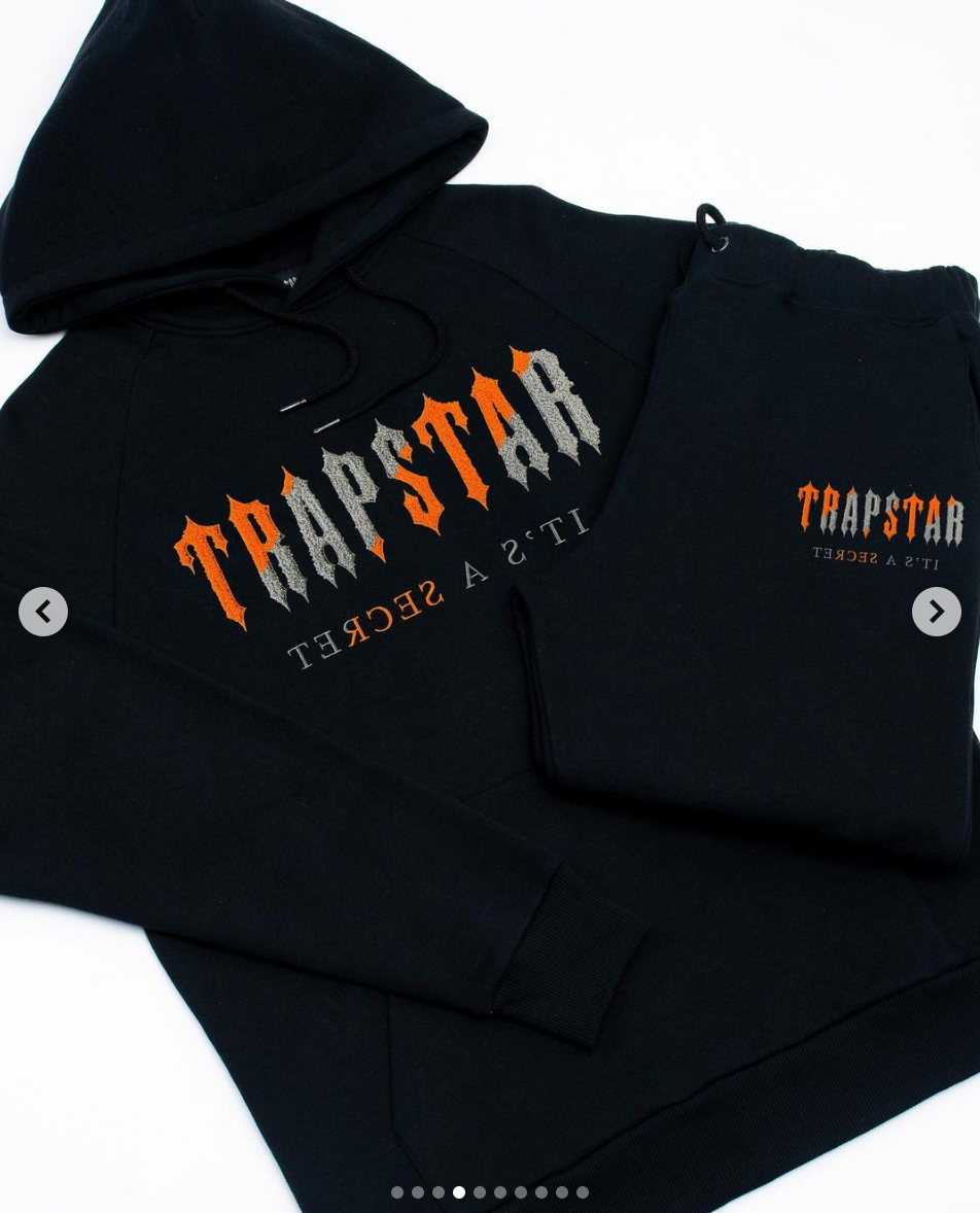 Chenille decoded hoodie tracksuit