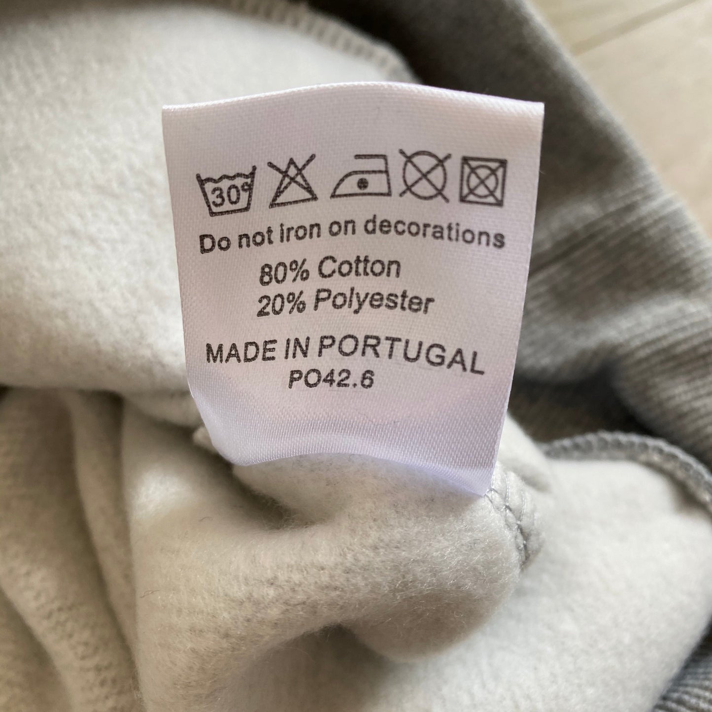 Chenille decoded hoodie tracksuit