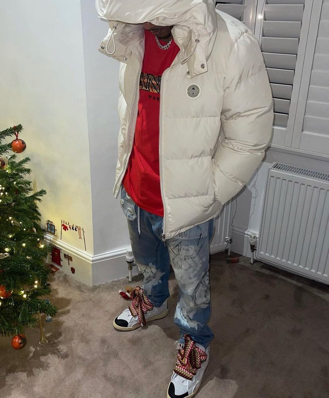 PUFFER JACKET-cream