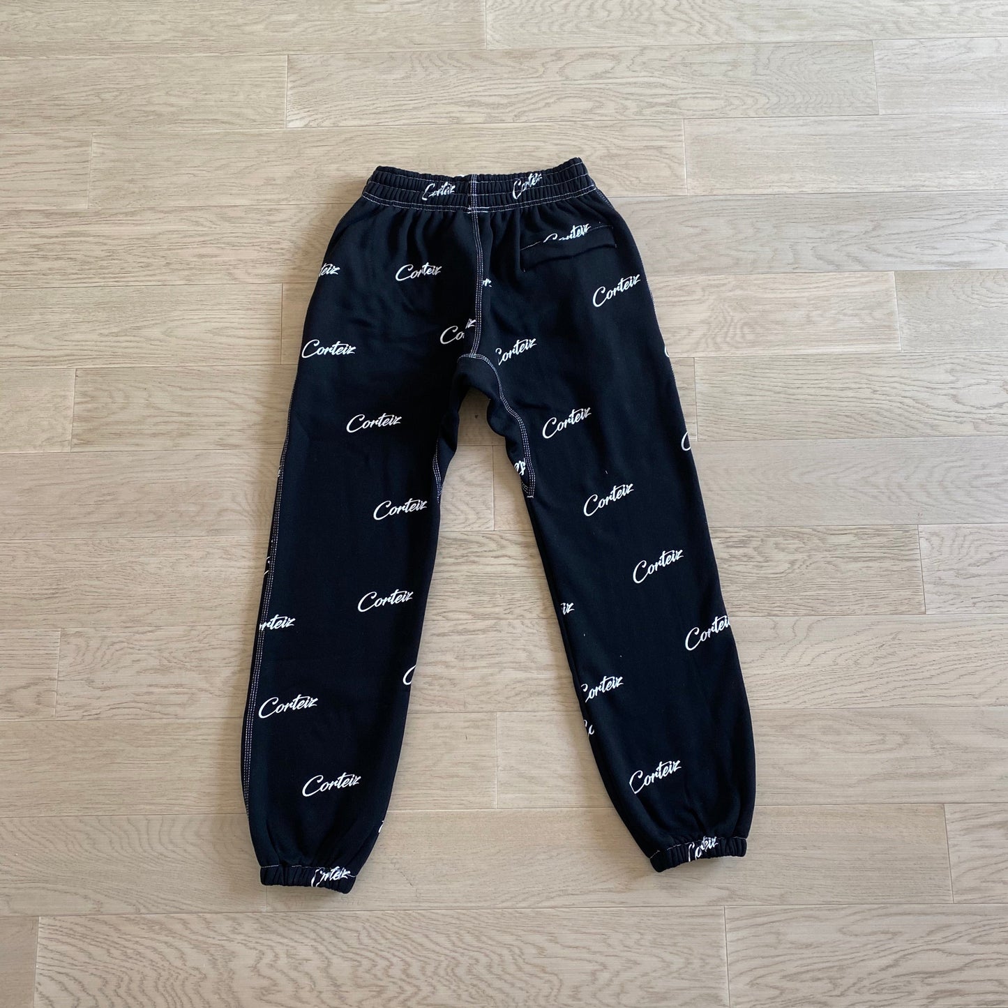 corteiz black joggers