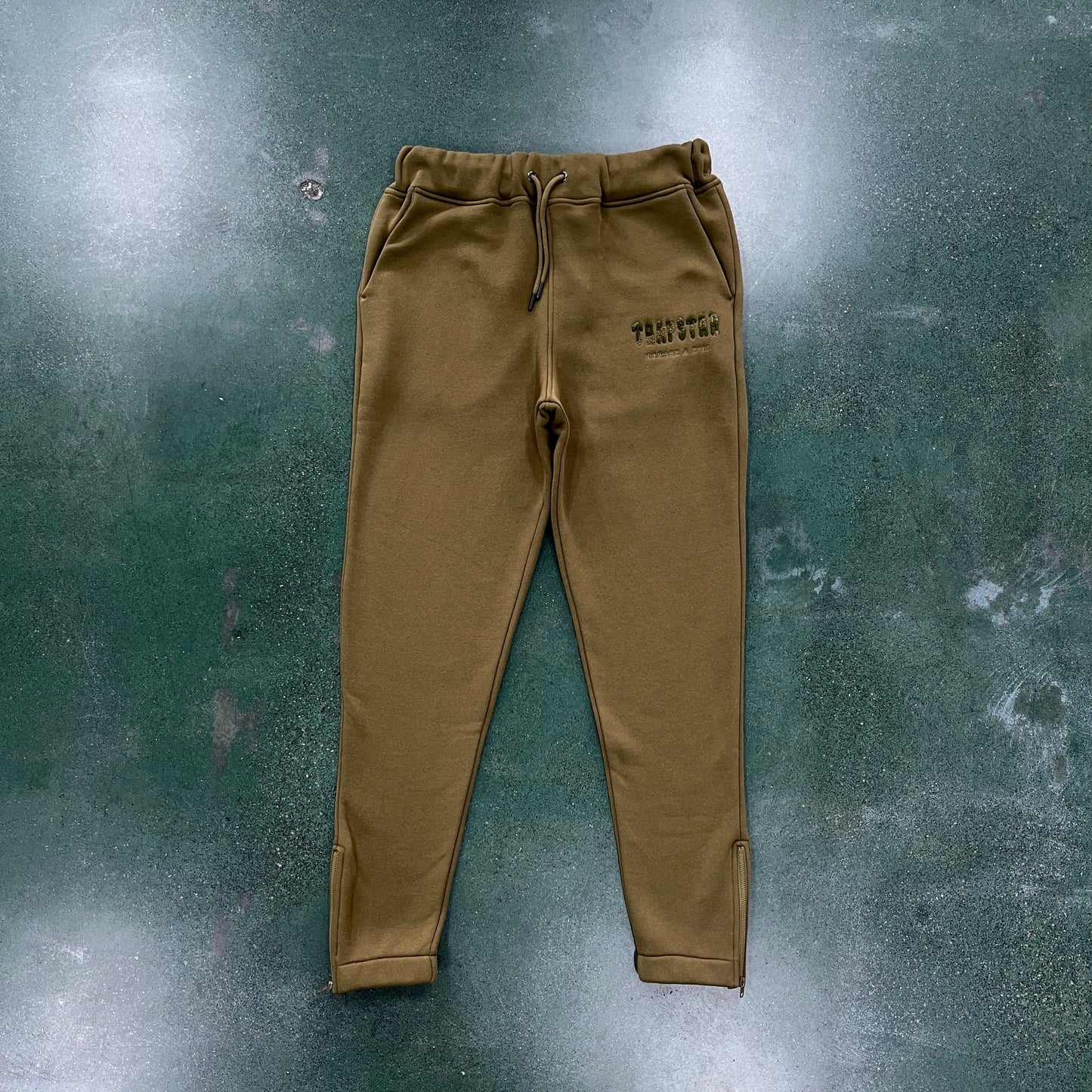 Decoding Chenille Sportswear - Army Green Embroidery