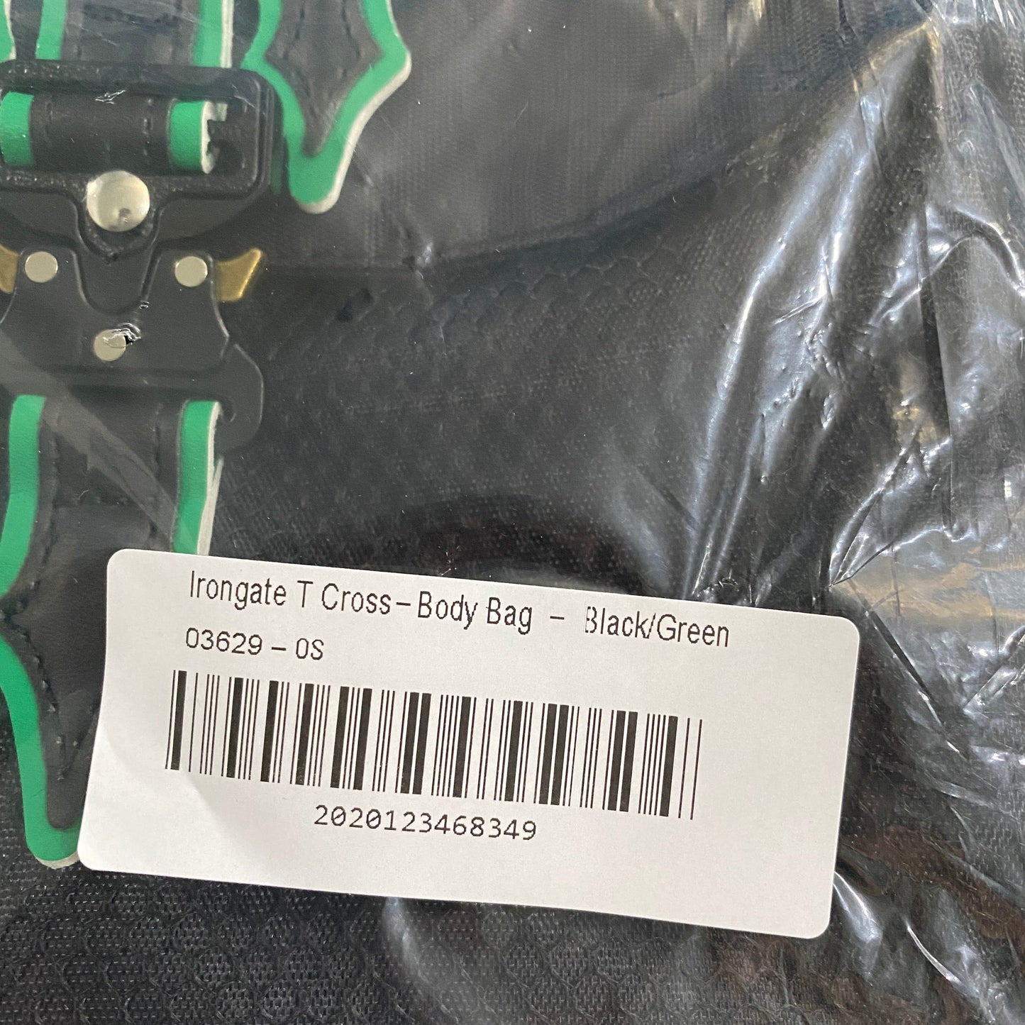 1.0 Bag -Black/Green