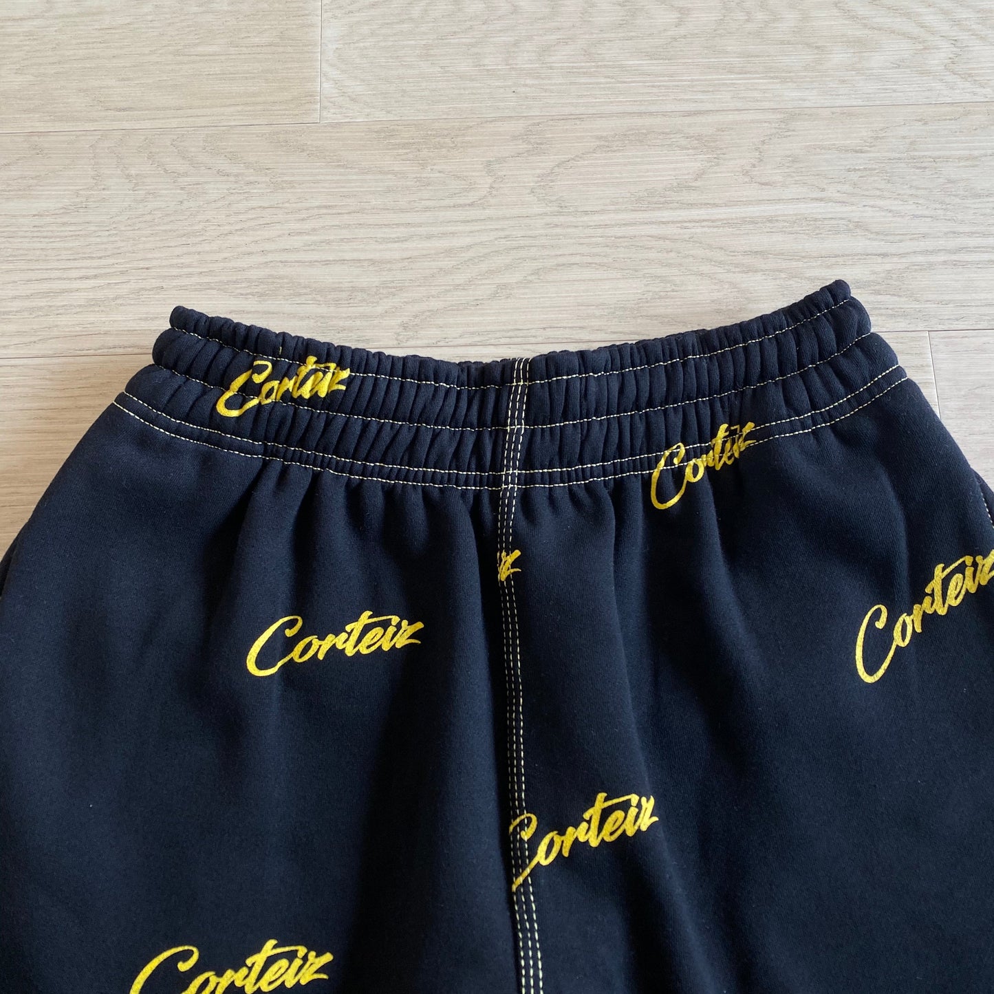 corteiz black joggers