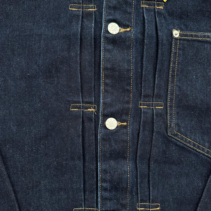 TYPE I FRAYED DENIM JACKET