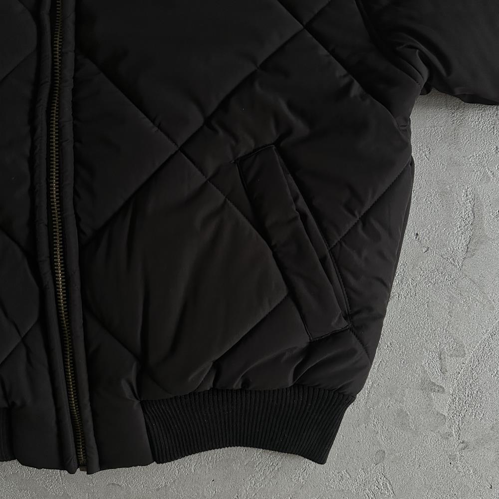 olde english bomber jacket-black