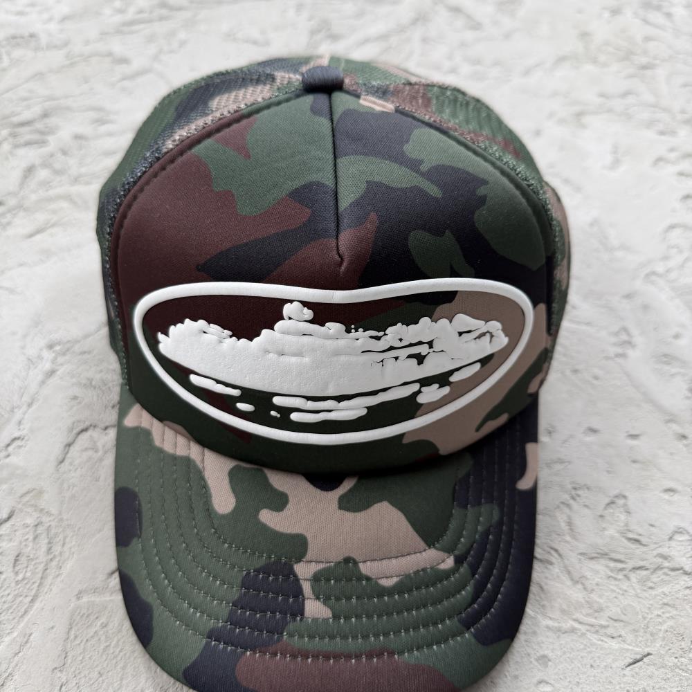 foam printed truck cap-camouflage