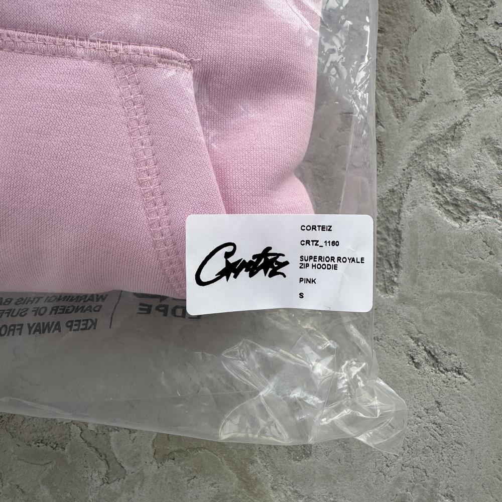 superior royale zip set-pink