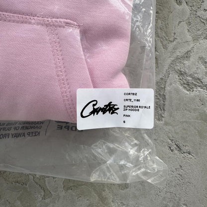 superior royale zip set-pink