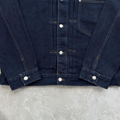 TYPE I FRAYED DENIM JACKET