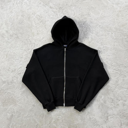 LUNDUN STITCH OPEN HEM -triple black