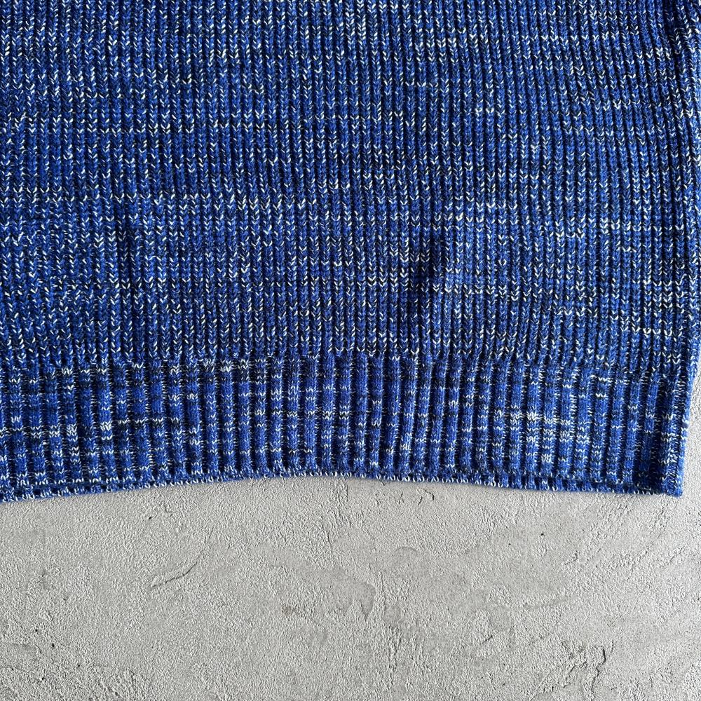 mixed yarn allstarz sweater-blue