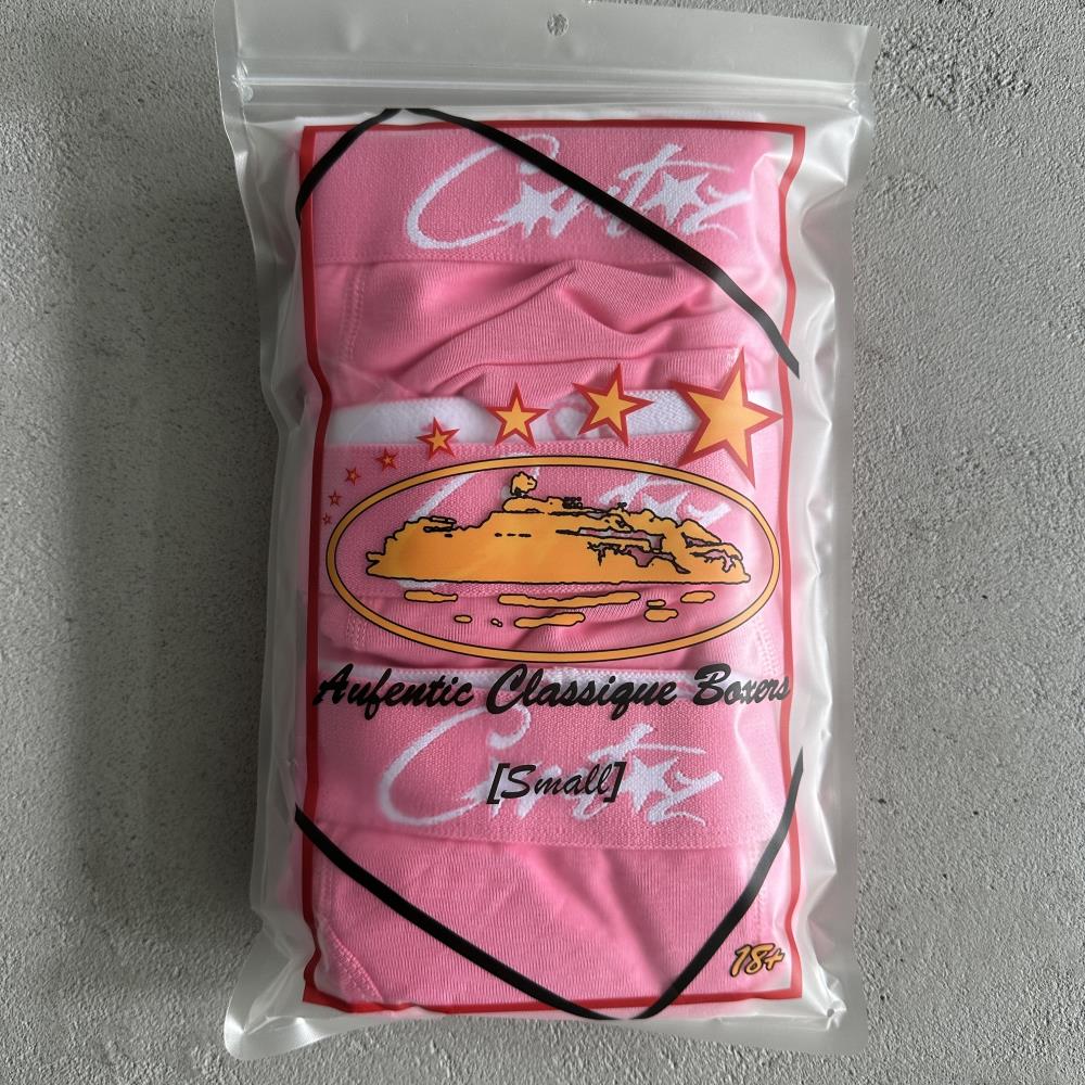 (3-pack) ALCATRAZ Boxer Briefs-pink