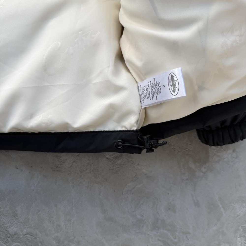 bolo v2 down jacket jacket-black and white