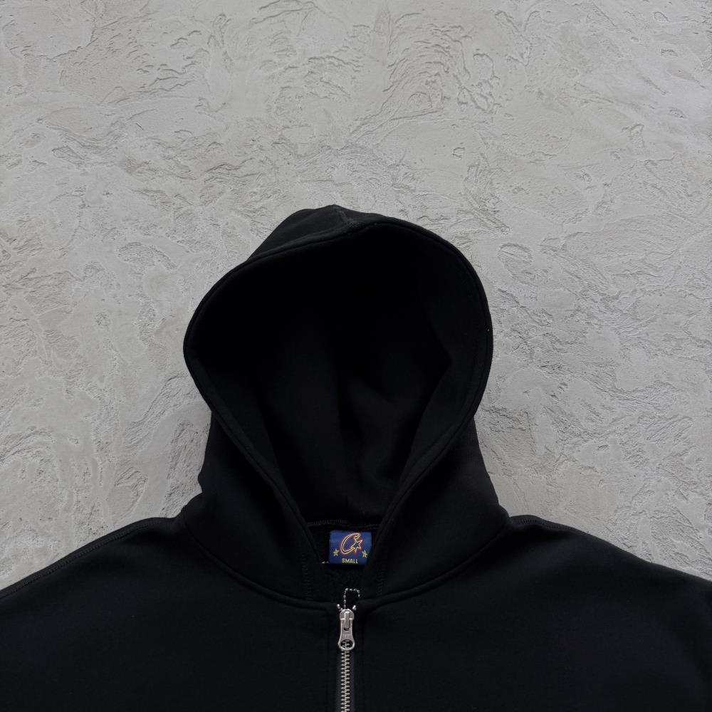 LUNDUN STITCH OPEN HEM -black and red