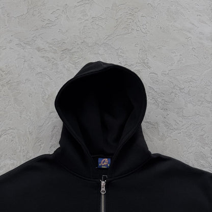 LUNDUN STITCH OPEN HEM -black and red