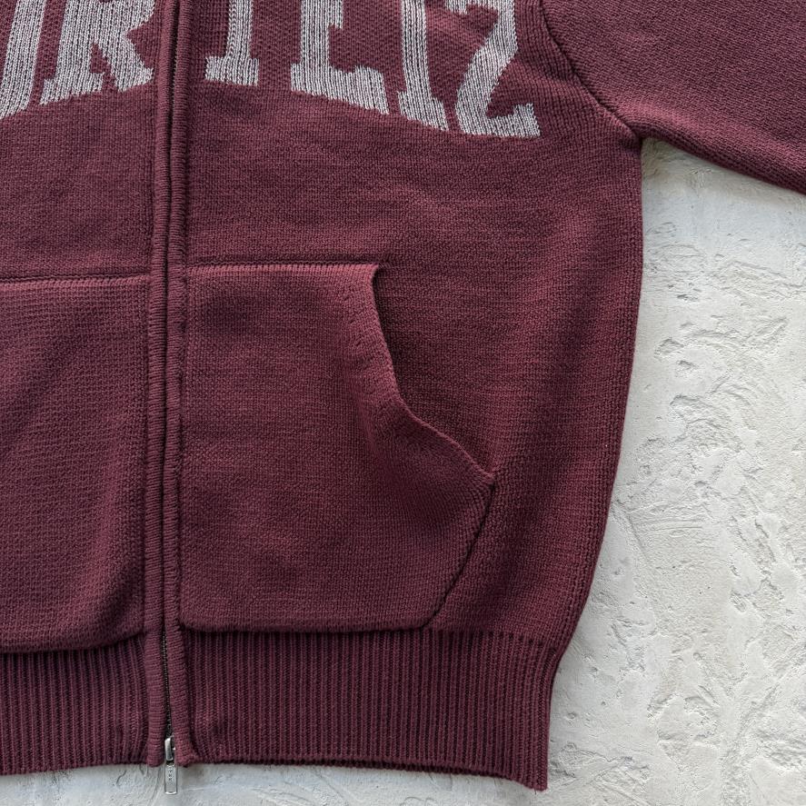 3M college knit zip hoodie