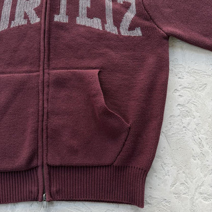 3M college knit zip hoodie
