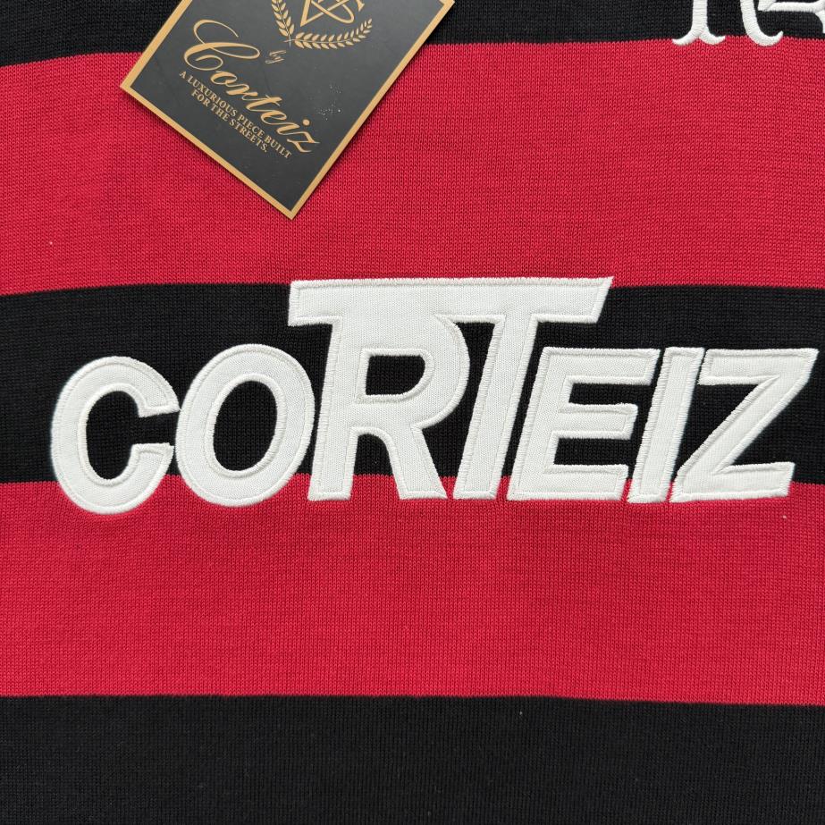 STRIPED KNIT JERSEY