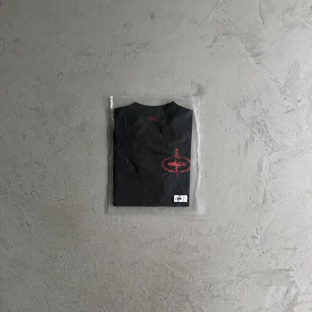 slaughter gang tee-black