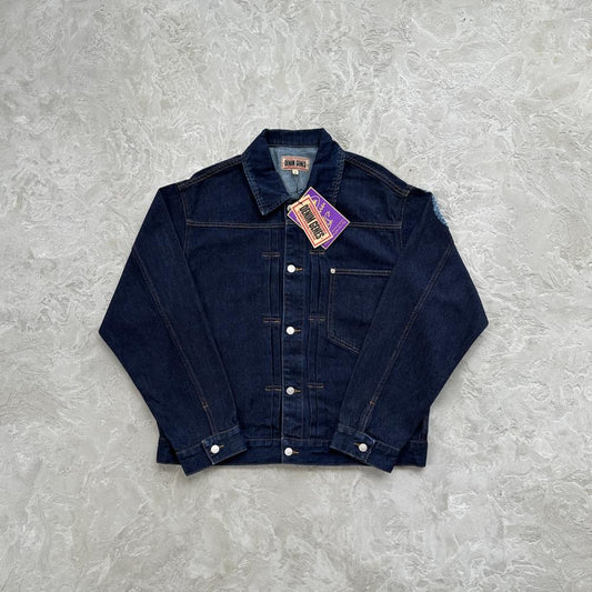 TYPE I FRAYED DENIM JACKET