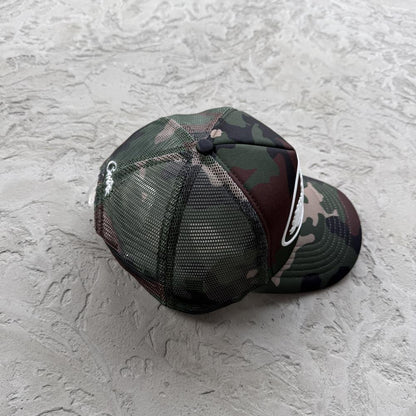 foam printed truck cap-camouflage