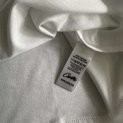 rainbow island short sleeves-White