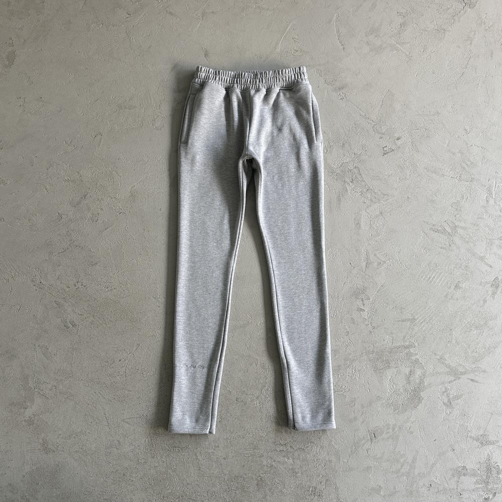 sy round neck suit-gray