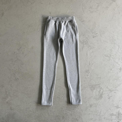 sy round neck suit-gray