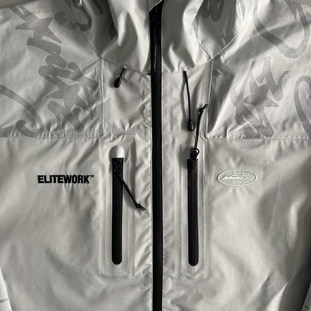 elitework shell jacket-grey