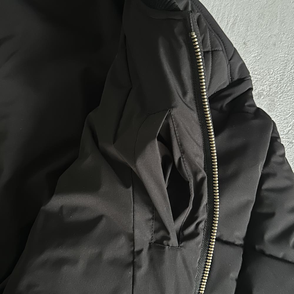 olde english bomber jacket-black