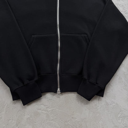 LUNDUN STITCH OPEN HEM -black and red