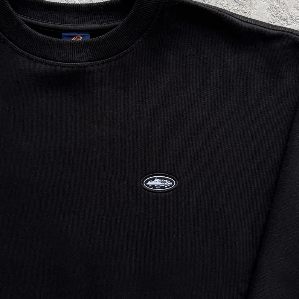 MINI ISLAND CREWNECK- BLACK