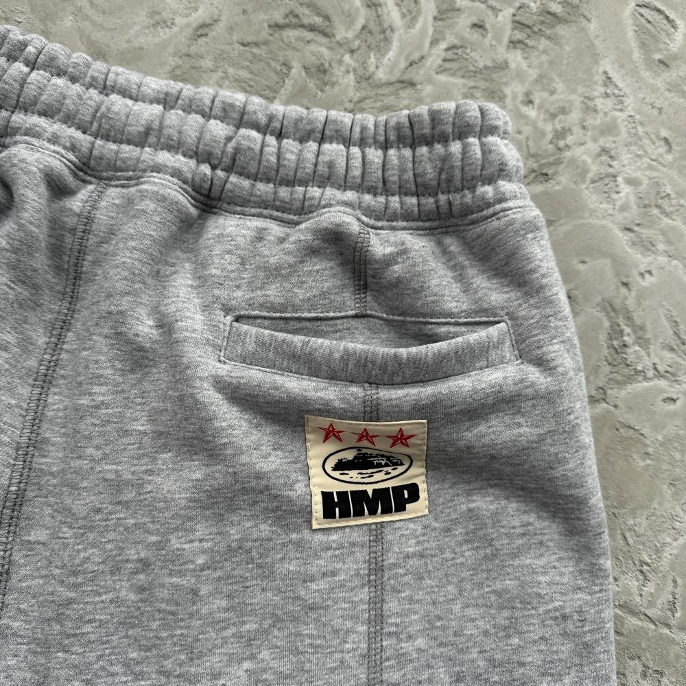 HMP rawhem shorts heather -grey