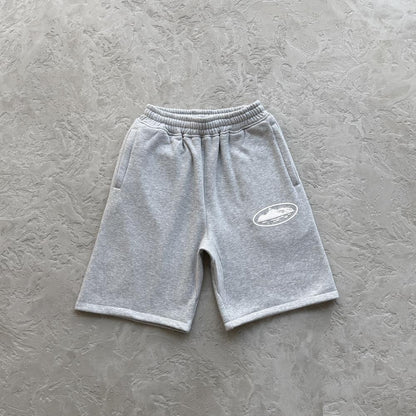 ISLAND PUFF PRINT SWEATSHORT