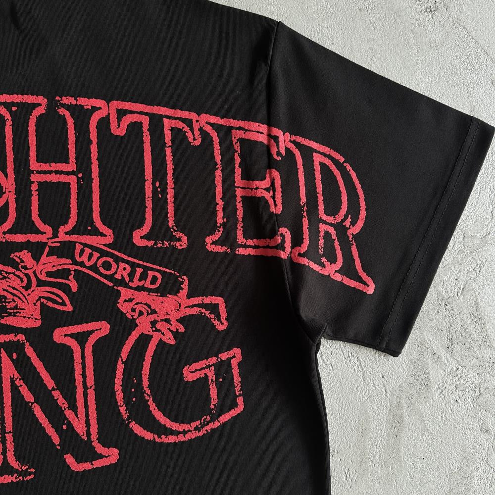 slaughter gang tee-black